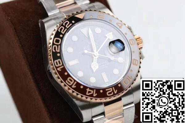 3 115 0df4dc34 d82f 446e b982 ada2535df568 Rolex GMT Master II M126711CHNR-0002 1:1 Best Edition GM Factory Rose Gold