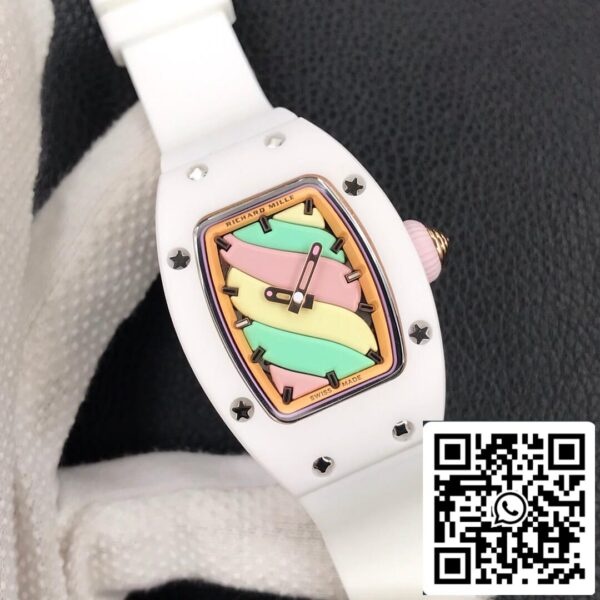 3 117 4b5bed38 d426 422f 9fb3 c0b962a181dd Richard Mille RM-07 Bon Bon 1:1 Best Edition RM Factory Vit keramikfodral