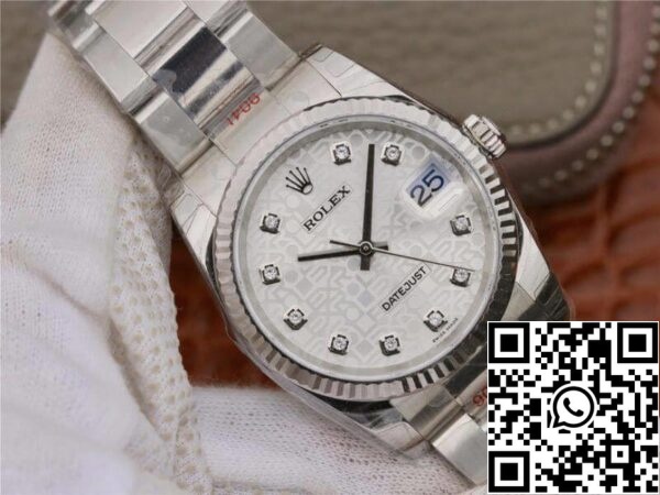 3 117 b840f360 21d0 4e5e 89a8 4d053b6b2a81 Rolex Datejust 36 116234 AR Factory 1:1 Best Edition Swiss ETA2836-2 Silver Computer Dial