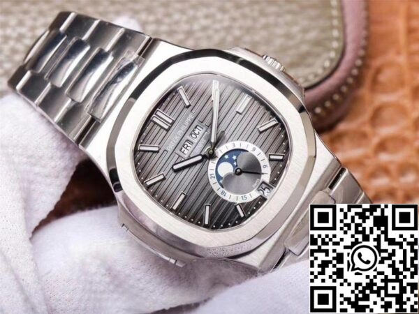 3 117 fd752105 3f6c 44e6 bba9 74df303b08a1 Patek Philippe Nautilus 5726/1A-001 1:1 Best Edition PF Factory Gray Dial Swiss ETA324