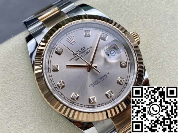 3 11 769cd2b6 1bc9 4ce0 b244 8043c4761359 Rolex Datejust 41MM M126331-0007 1:1 Най-добро издание Чиста фабрика Диамант Dial