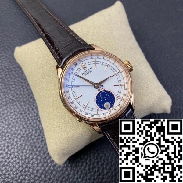 3 122 Rolex Cellini M50535-0002 1:1 Най-добро издание KZ Фабрика Бял циферблат