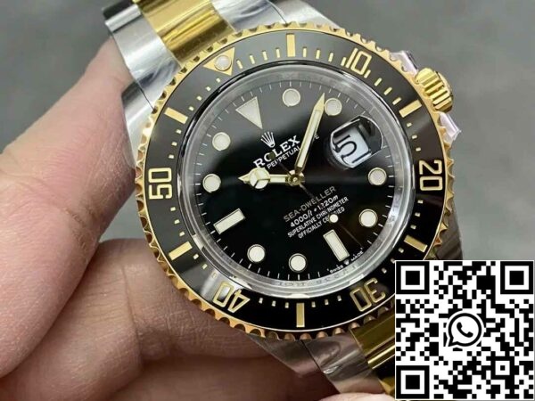 3 126 2c850d16 26a4 47d4 97ce 98eec661751f Rolex Sea Dweller M126603-0001 1:1 Best Edition VS Factory Yellow Gold