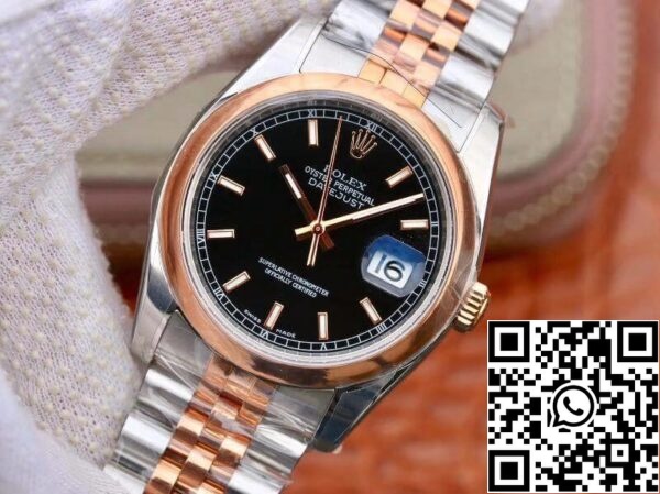 3 126 d0c12da4 9e2f 4f39 a650 c9338a232e34 Rolex Datejust 36MM 126231 AR Фабрика Мъжки часовници 1: 1 Най-доброто издание швейцарски ETA3135 черен циферблат