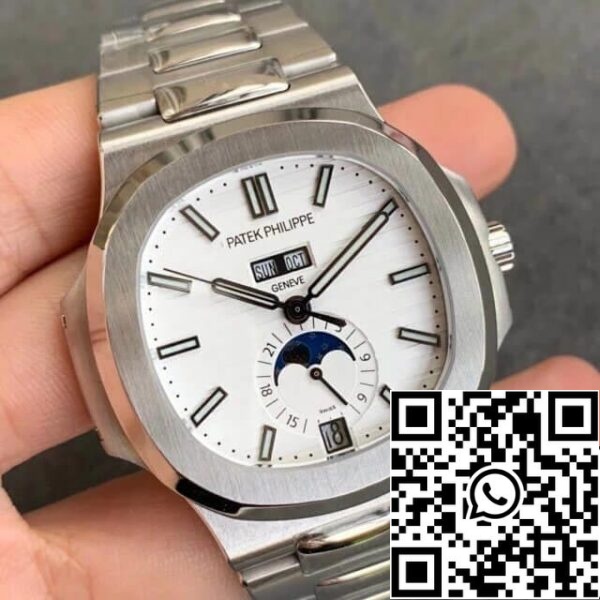 3 12 a16aac5d de3a 4839 b7bd a1fd6fdeeb37 Patek Philippe Nautilus 5726/1A-010 1:1 Best Edition GR Factory White Dial