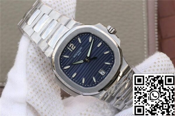 3 131 b7b3a8d9 292b 4625 8146 0afcc1eb5999 Patek Philippe Nautilus 7118/1A-001 1:1 Best Edition PF Factory Blue Dial