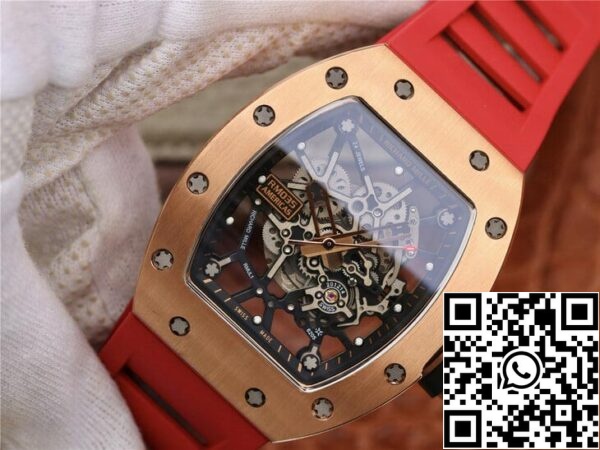 3 134 2 Richard Mille RM035 Americas KV Factory 1:1 Best Edition Oro rosa