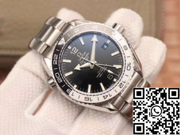 3 134 Omega Seamaster GMT 215.30.44.22.01.001 600M 1:1 Най-добро издание VS Фабрика черен циферблат швейцарски NH05