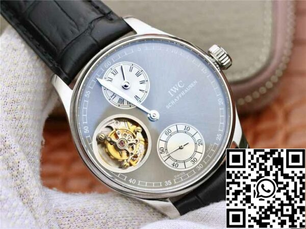 3 137 04146290 05da 420f 9024 c82916afdedd IWC portugalilainen IW544603 ZF Factory 1:1 Best Edition Tourbillon harmaa kellotaulu