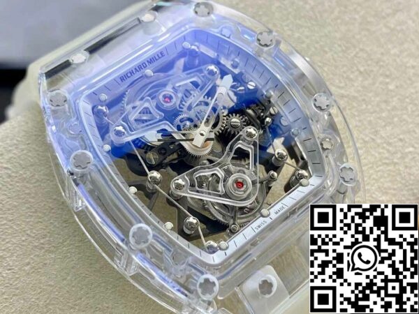 3 142 6c4f3540 6221 4b72 af36 e05559c6b600 Richard Mille RM056 1:1 Best Edition EUR Factory läpinäkyvä kellotaulu