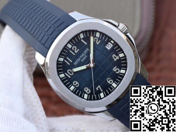 3 143 684f575a 5f24 4bd4 b0cf d5e3b33a7f26 Patek Philippe Aquanaut 5168G-001 1:1 Beste Editie ZF Fabriek Blauwe Wijzerplaat