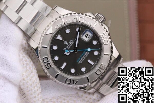 3 145 Rolex Yacht Master 268622-0002 1:1 Mejor Edición AR Esfera Gris de Fábrica 904L