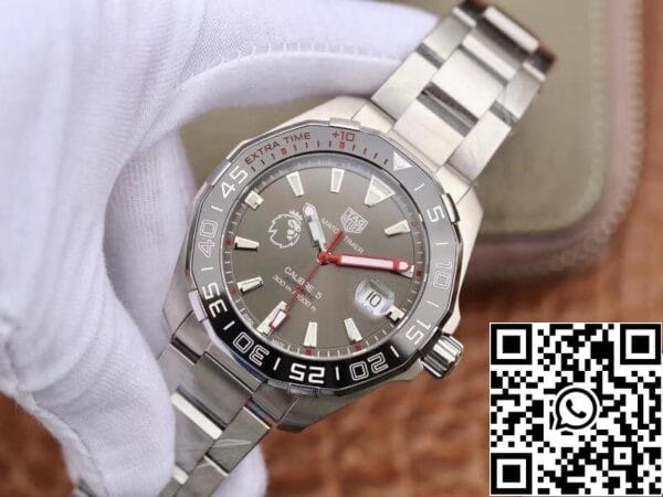 3 145 a03c6a08 783c 4927 86c2 d64142f8d033 Tag Heuer Aquaracer Calibre 5 angol Premier League Limited 43mm mechanikus órák 1:1 legjobb kiadás svájci ETA2824-2 25J