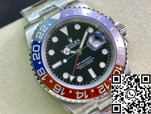 3 147 ed16d592 d5a9 402b 9bf2 c635c677e550 Rolex GMT Master II M126710BLRO-0002 1:1 Best Edition Puhdas Factory Coke Circle