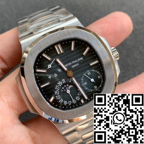 3 149 7f8a876b b2e9 4930 ba57 2c737522fb41 Patek Philippe Nautilus 5712/1A-001 1:1 Best Edition ZF Factory Tummansininen kellotaulu