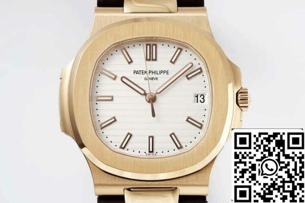 3 14 42fdfc5a ba26 46a0 aed2 b1807633f166 Patek Philippe Nautilus 5711 1:1 Best Edition PPF Factory Кафява каучукова каишка