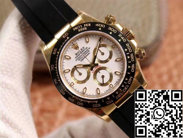 3 152 9591f7e6 cddf 4771 b412 24baf7f1318c Rolex Daytona M116518LN-0041 1:1 Best Edition Noob Factory White Dial Sveitsin ETA4130