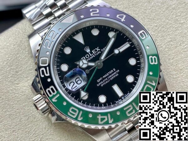 3 15 042e04ce d81a 43f3 946c 964253e2cf14 Rolex GMT Master II M126720vtnr-0002 1:1 Best Edition Καθαρό εργοστασιακό μαύρο καντράν