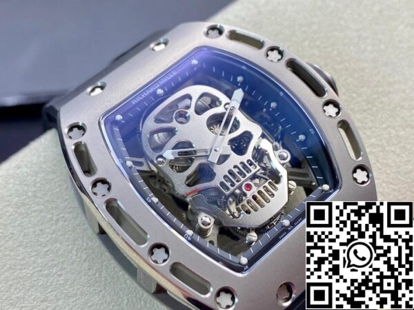 3 163 Richard Mille RM052 Tourbillon 1:1 Best Edition EUR Factory Skull Dial