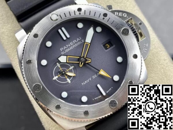 3 16 a36ef82f 6209 4780 9acf 11ab259e059e Panerai sukellusvene PAM1323 1:1 Best Edition VS Factory Harmaa kellotaulu