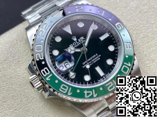 3 16 c1b470c8 362e 4a8e 870f 23e850e5c9ea Rolex GMT Master II M126720VTNR-0001 1:1 Best Edition Schone Fabriek Zwarte Wijzerplaat