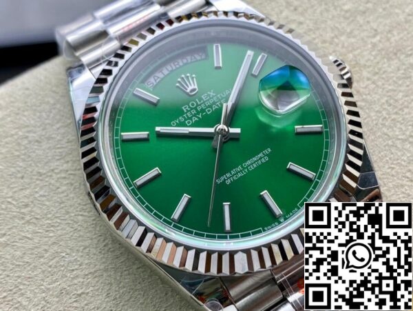 3 17 Rolex Day Date 40MM 1:1 Best Edition GM Factory Green Dial