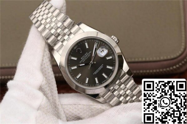 3 178 ffaaab52 a51f 459d b429 4cd90e5b5eb7 Rolex Datejust M126300-0008 1:1 Best Edition EW Gyári szürke számlap 1:1 Best Edition EW Gyári szürke számlap