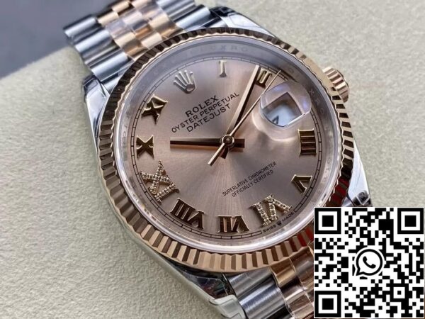 3 17 609763ff f839 4a97 a2e0 27bfb69f339b Rolex Datejust M126231-0027 36MM 1:1 Best Edition VS Factory Gold Dial