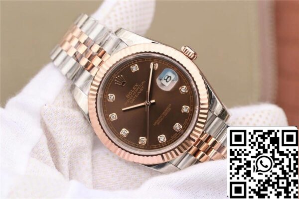 3 186 3bf5a27a 528c 4c6a 87d9 3515bf24b70a Rolex Datejust M126331-0004 1:1 Best Edition EW Factory Brown Dial