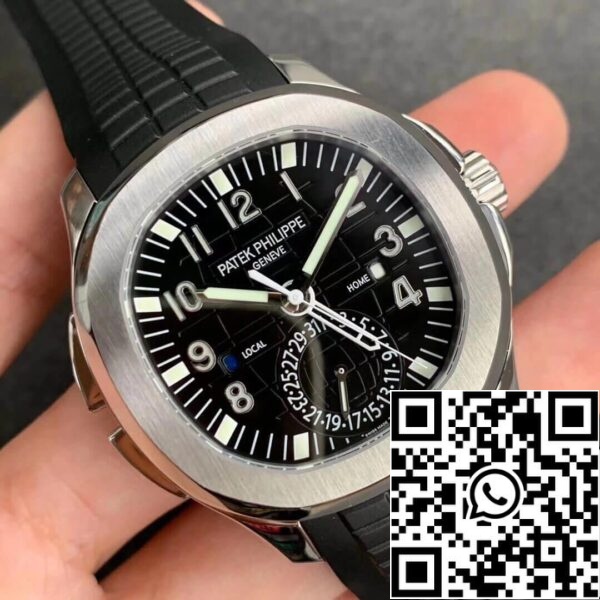 3 18 419037cc 0059 4cca ba6b b90e91b1404b Patek Philippe Aquanaut 5164A-001 1:1 Best Edition GR Factory Quadrante nero