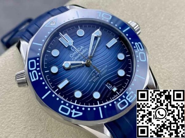 3 18 5eeed476 9161 4938 a40a 4d237a6b6d1b Omega Seamaster Diver 300M 210.32.42.20.03.002 Summer Blue 1:1 Best Edition VS Factory Kuminauha