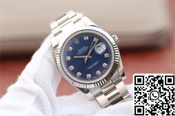 3 192 b835995b e637 4011 b54e 29398977283f Rolex Datejust M126334-0015 1:1 Най-добро издание EW Фабрика Blue Dial