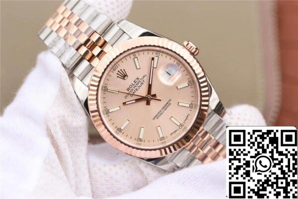 3 194 db7707dd 1304 4b33 91e9 a36700b8e242 Rolex Datejust M126331-0010 1:1 Best Edition EW Factory rózsa arany