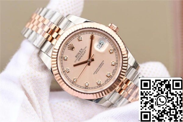 3 196 9dcebf55 8d57 4c01 82f0 0ad18f9da947 Rolex Datejust M126331-0008 1:1 Best Edition EW Factory Sundust Quadrante