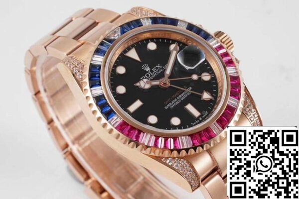 3 197 f84c6941 8fdb 471f 8729 fac899174a85 Rolex GMT Master II 116759 SAru 1:1 Best Edition ROF Factory Rose Gold Zwitserse ETA2836