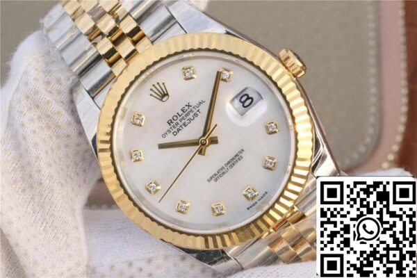 3 198 1ece02d9 b0ae 4d89 82a5 11f403f6fcaf Rolex Datejust M126333-0018 1:1 Best Edition EW Factory Yellow Gold