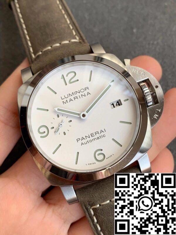 3 19 113b5ca7 c3ff 4c10 b69f 15e733d87d09 Panerai Luminor PAM01314 1: 1 Най-добро издание VS Фабрика бял циферблат