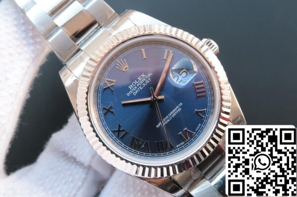 3 19 686a75ae 05f5 44a9 9a1d d2c92c6afeb8 Rolex Datejust 116334 41MM 1:1 Best Edition EW Factory kék számlap