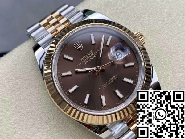 3 19 76fceb83 39cd 481e 9fe0 93ead48a6548 Rolex Datejust 41MM M126331-0002 1:1 Best Edition Clean Factory Rose Gold