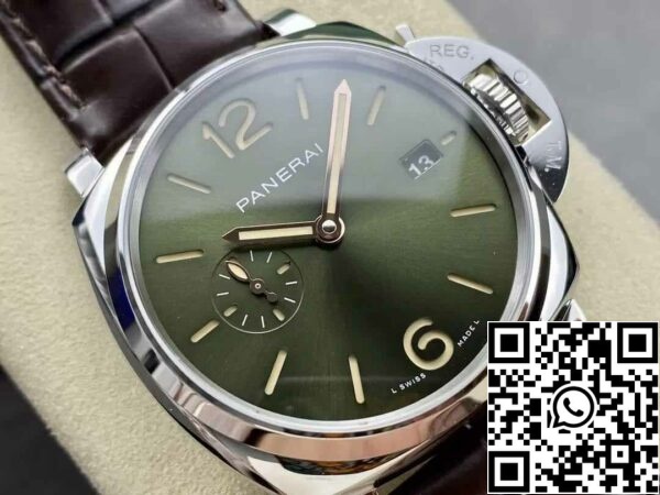 3 19 f8abfc05 54e4 4dc8 97f7 fecd09b9ff44 Panerai Luminor PAM01329 1:1 Най-добро издание VS Фабрика Зелен циферблат