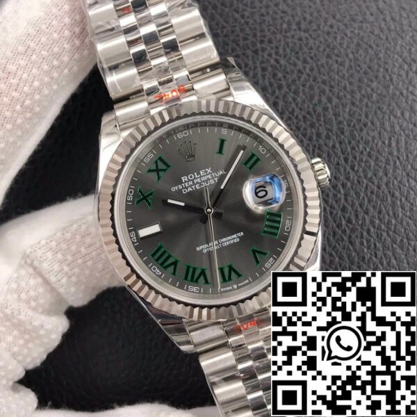 3 19 fd2cdc02 83cc 4030 ab00 73e6fc84636d Rolex Datejust M126334-0022 1:1 Najboljša izdaja EW Factory Dark Grey Gial