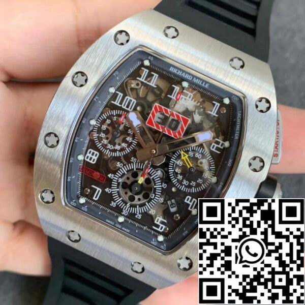 3 1 02a9f4f5 7a25 4ebb b83e 2caf4f71d8c9 Richard Mille RM011 1:1 Best Edition KV Factory Musta kuminauha