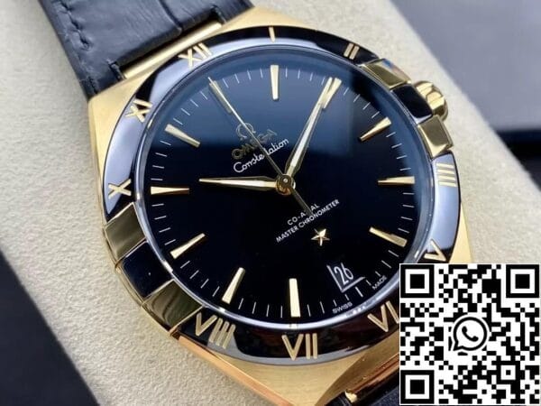 3 1 4e2471a6 ec59 47f6 a99b 70de2a1d6d7d SBF Omega Constellation 131.63.41.21.01.001 1:1 Best Edition VS Factory Black Dial