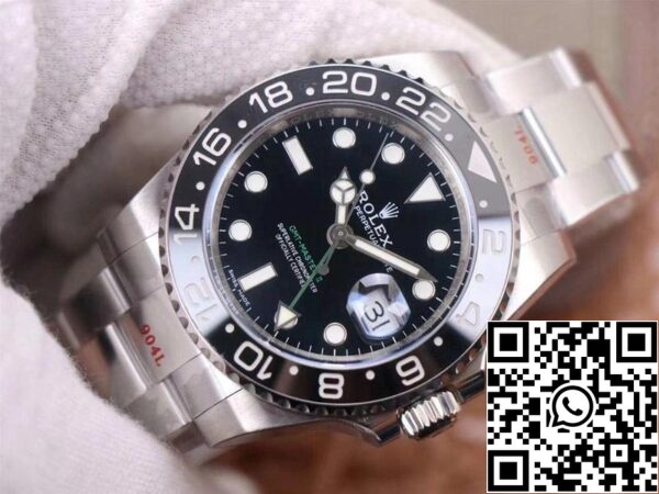 3 1 6f7d412a a17b 4925 81ae c42f7ada4346 Rolex GMT Master II 116710LN-78200 1:1 Najboljša izdaja Noob Factory V11 Black Dial Swiss ETA3186