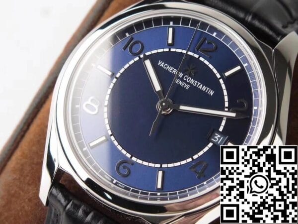 3 1 bc80b4fc f778 48cc a4ce 548a6ca7183b Vacheron Constantin Fiftysix 4600E/000A-B487 1:1 Best Edition ZF Factory Blue Dial