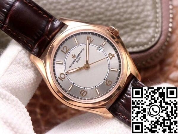 3 201 Vacheron Constantin Fiftysix 4600E/000R-B441 1:1 Mejor Edición ZF Factory Oro Rosa Suizo ETA1326