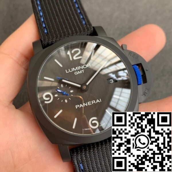 3 20 a07ab79b f341 494f b252 23ee1deffdba Panerai Luminor PAM1176 1:1 Best Edition VS Factory Fekete Dia