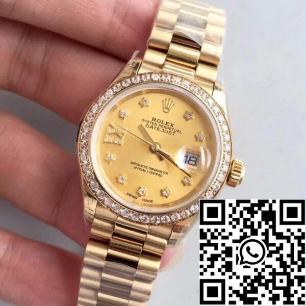 3 20 b73dc8b3 19b2 4148 8805 dc73394ab38f Rolex Lady Datejust 28mm 279138RBR 1:1 Best Edition Swiss ETA2824 Gold Wrapped