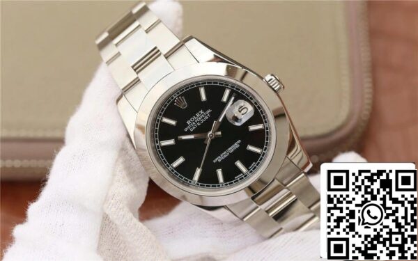 3 20 e1a304d7 d879 4c1c a0cd 88d9829af1b8 Rolex Datejust M126300-0011 1:1 Najboljša izdaja EW Factory Black Dial