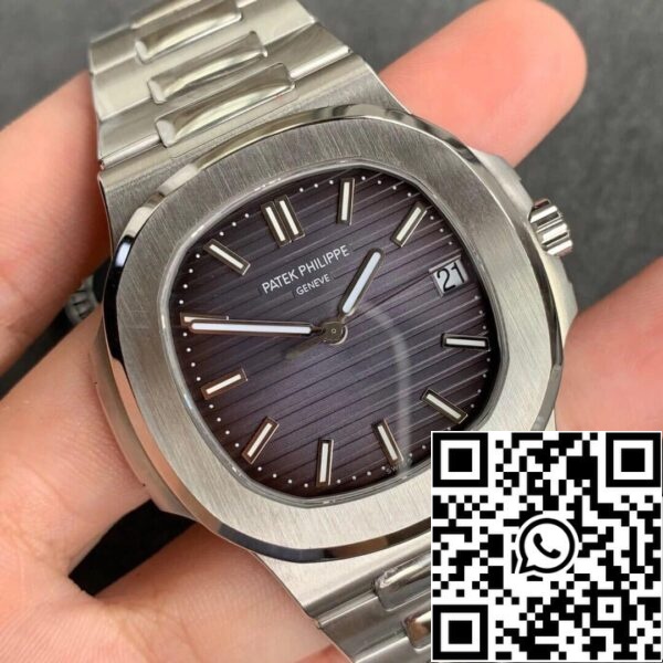 3 210 Patek Philippe Nautilus 5711 1:1 Best Edition PPF Factory V4 Gray Dial Swiss ETA324